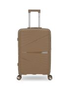 3 valigie rigide di medie dimensioni, cabina e Grand Vanity Vela Taupe