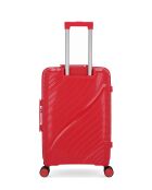 3 valigie rigide di medie dimensioni, cabina e cabina XS Lyra Red