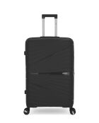 Maleta Hard Long Stay 75 cm Vela Gris Oscuro