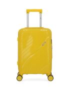 Valigia da cabina Lyra-E gialla XS 51 cm