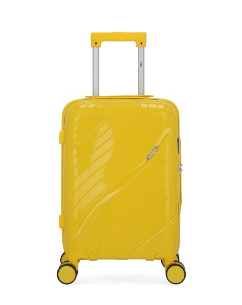 XS 51 cm Lyra-E Gelber Handgepäckkoffer