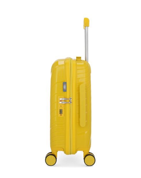 XS 51 cm Lyra-E Gelber Handgepäckkoffer