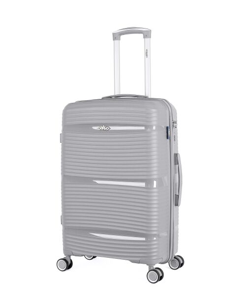 2 valigie di grandi dimensioni e valigia Weekend Centaure Grey