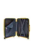 2 Valises Rigides Moyen Séjour & Cabine Xs Lyra Jaunes