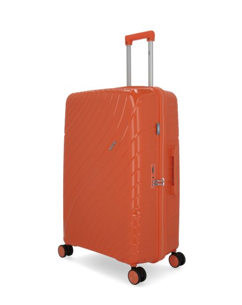 3 grote harde koffers, cabine en cabine XS Lyra Orange