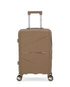 Valise Rigide Cabine & Grand Vanity Vela 
Taupe