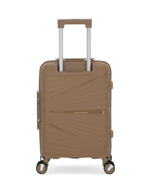 Valise Rigide Cabine & Grand Vanity Vela 
Taupe