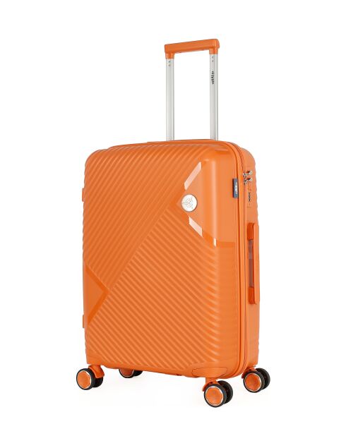 2 valigie Cassiopée Orange Weekend & Cabin