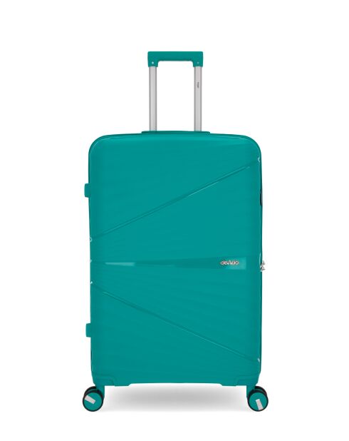 Maleta rígida grande Green Vela