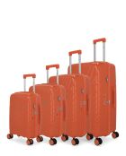 4 Lyra-M Hartschalenkoffer in Orange