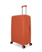 4 Lyra-M Hartschalenkoffer in Orange