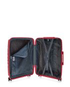 3 valigie rigide di medie dimensioni, cabina e cabina XS Lyra Red