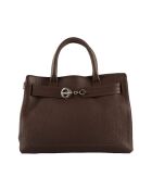 Sac à main Paris marron - 38x28x14 cm