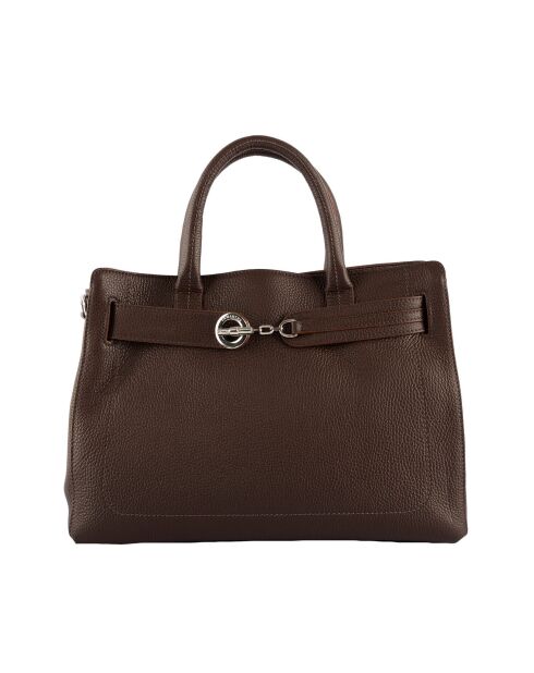 Sac à main Paris marron - 38x28x14 cm