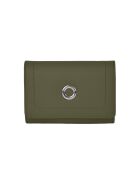 Portefeuille en cuir Paris Eucalyptus - 14,7x11,8 cm