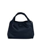 Sac à main en cuir Naturel Marine - 39x21x26 cm