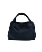 Sac à main en cuir Naturel Marine - 39x21x26 cm