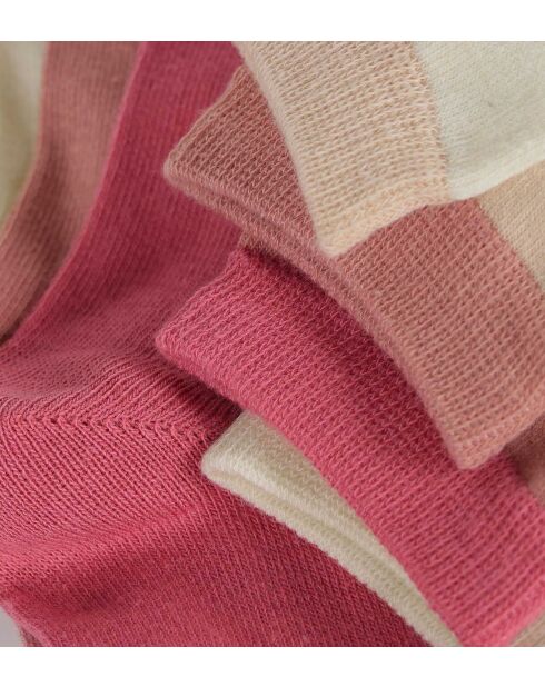 16 paires de chaussettes multicolores