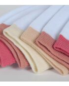 16 paires de chaussettes blanches