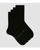 8 paires de chaussettes noires