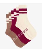 9 Paar mehrfarbige Socken