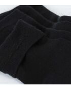8 paires de chaussettes en polaire noires