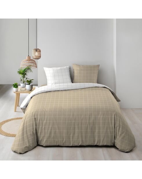 Parure housse de couette imprimée Cadria