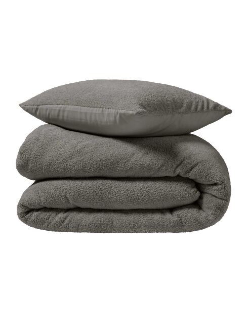 Parure 3 Pièces Helena Anthracite, Bouclette Unie