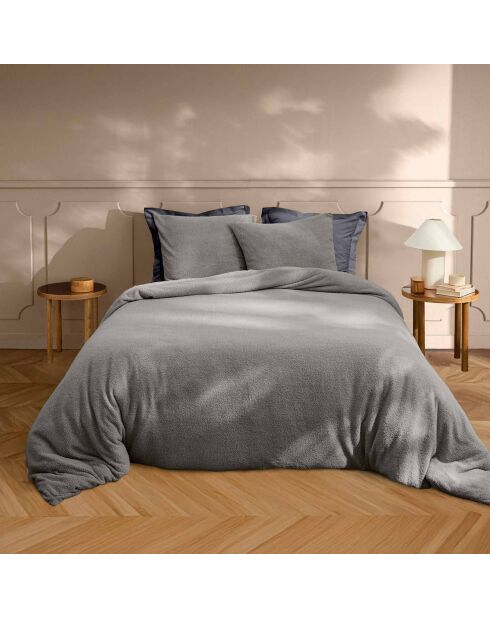 Parure 3 Pièces Helena Anthracite, Bouclette Unie