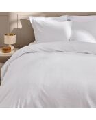 Parure housse de couette Linella blanche