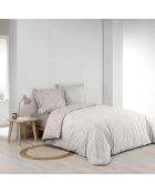 Set reversibile Eliot Natural, 3 pezzi, in percalle di cotone