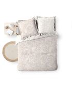 Set reversibile Eliot Natural, 3 pezzi, in percalle di cotone