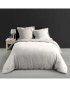 Set reversibile Eliot Natural, 3 pezzi, in percalle di cotone