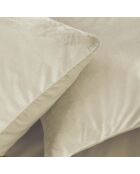 Juego de 3 piezas Velina Natural, terciopelo liso