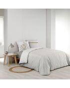 Parure Réversible 3 Pièces Raoni Naturel, 100 % Coton