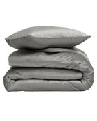 Parure housse de couette en Velours Velina anthracite