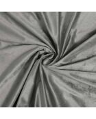 Parure housse de couette en Velours Velina anthracite
