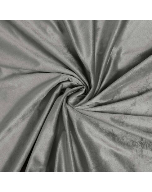 Parure housse de couette en Velours Velina anthracite