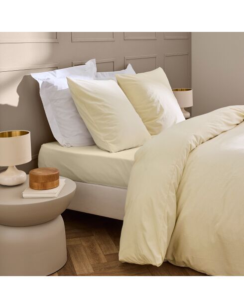 Parure housse de couette Linella ivoire