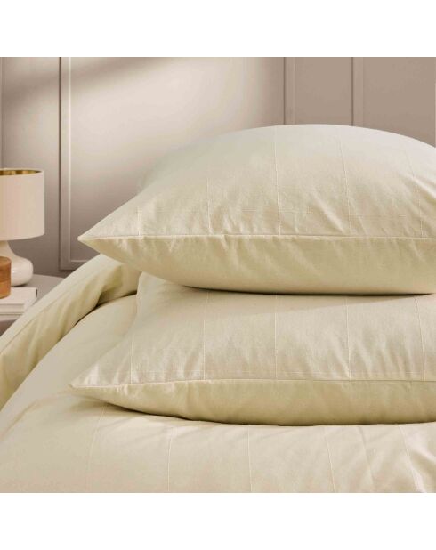 Parure housse de couette Linella ivoire