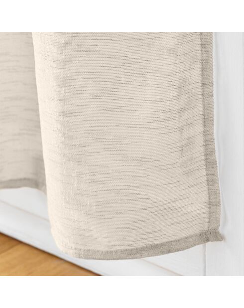 Voilage Passe-Tringle (90 x 200 cm) Carlin Lin, Voile Tissé