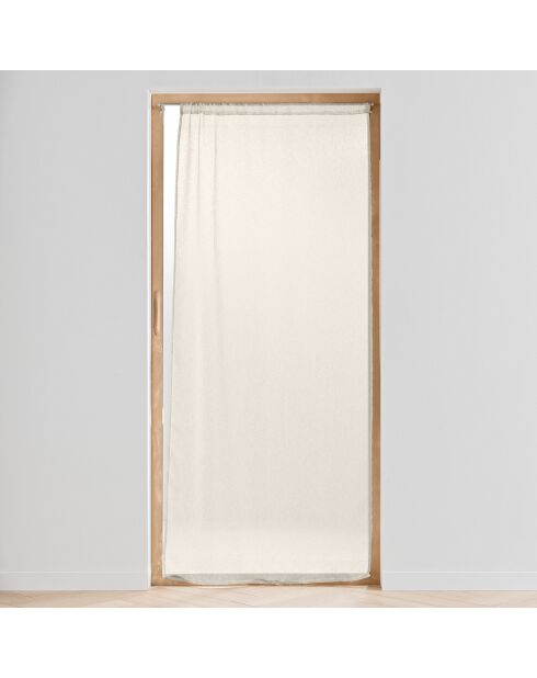 Voilage Passe-Tringle (90 x 200 cm) Carlin Lin, Voile Tissé