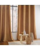 Rideau à Oeillets (140 x 240 cm) Wooly Camel, Bouclette Unie