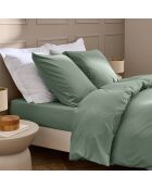 Parure housse de couette Linella sauge