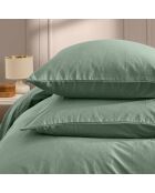 Parure housse de couette Linella sauge