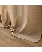 Rideau à Oeillets (140 x 240 cm) Everest Sable, Coton / Polyester avec Top