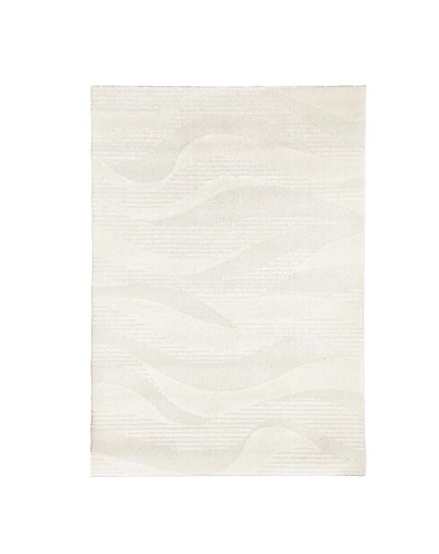 Tapis Rectangle (120 x 170 cm) Jalisco Naturel, Uni Relief