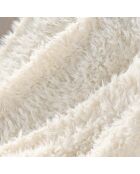 Plaid (125 x 150 cm) Mouton Naturel, Imitation Fourrure