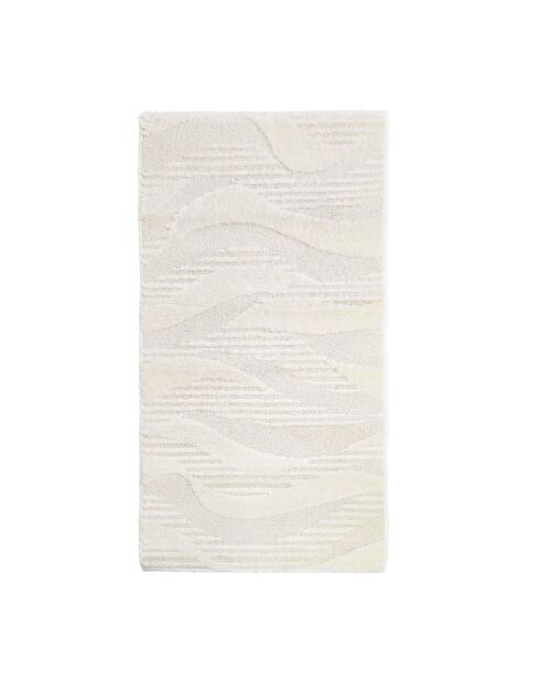 Rechteckiger Teppich (60 x 110 cm) Jalisco Natural, Uni Relief