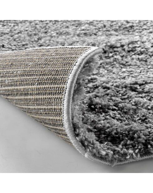 Tapis Rectangle (60 x 110 cm) Tango Gris, Shaggy Uni